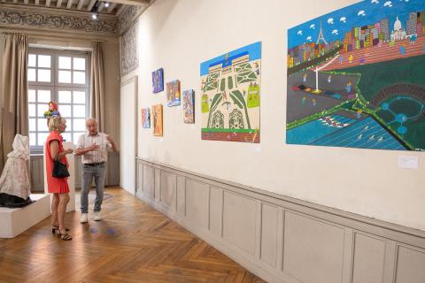 L'art sans limites, maison des mémoires de Carcassonne.