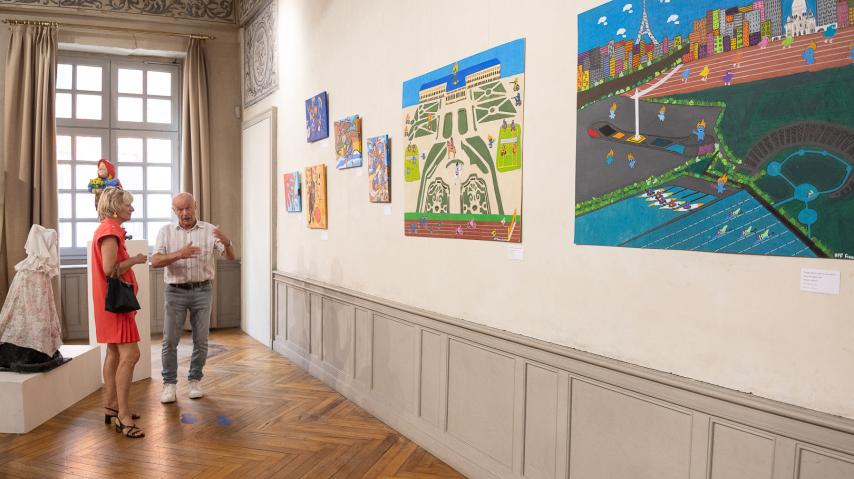 L'art sans limites, maison des mémoires de Carcassonne.