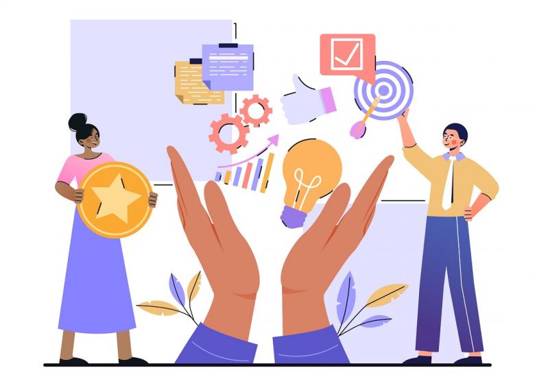 Illustration montrant la qualité d'un travail