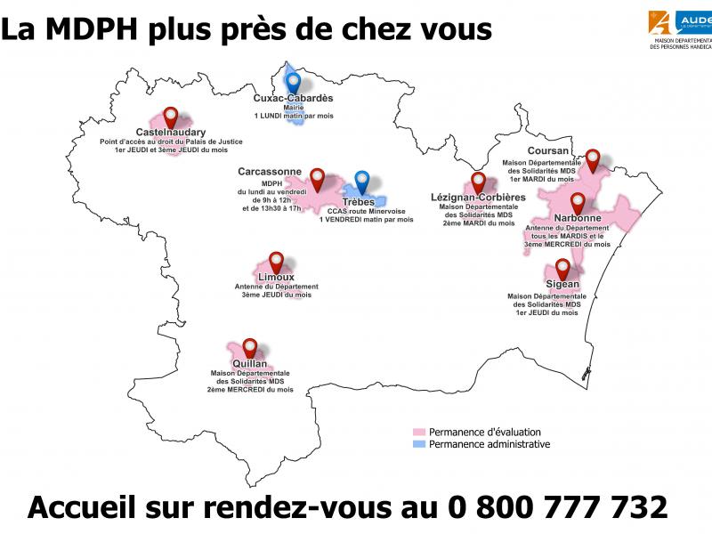 permanences de la MDPH